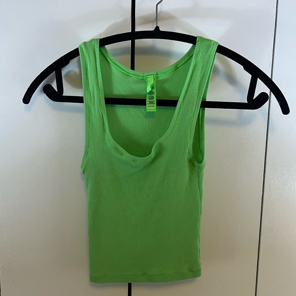 Neon Green Skims Tank Top